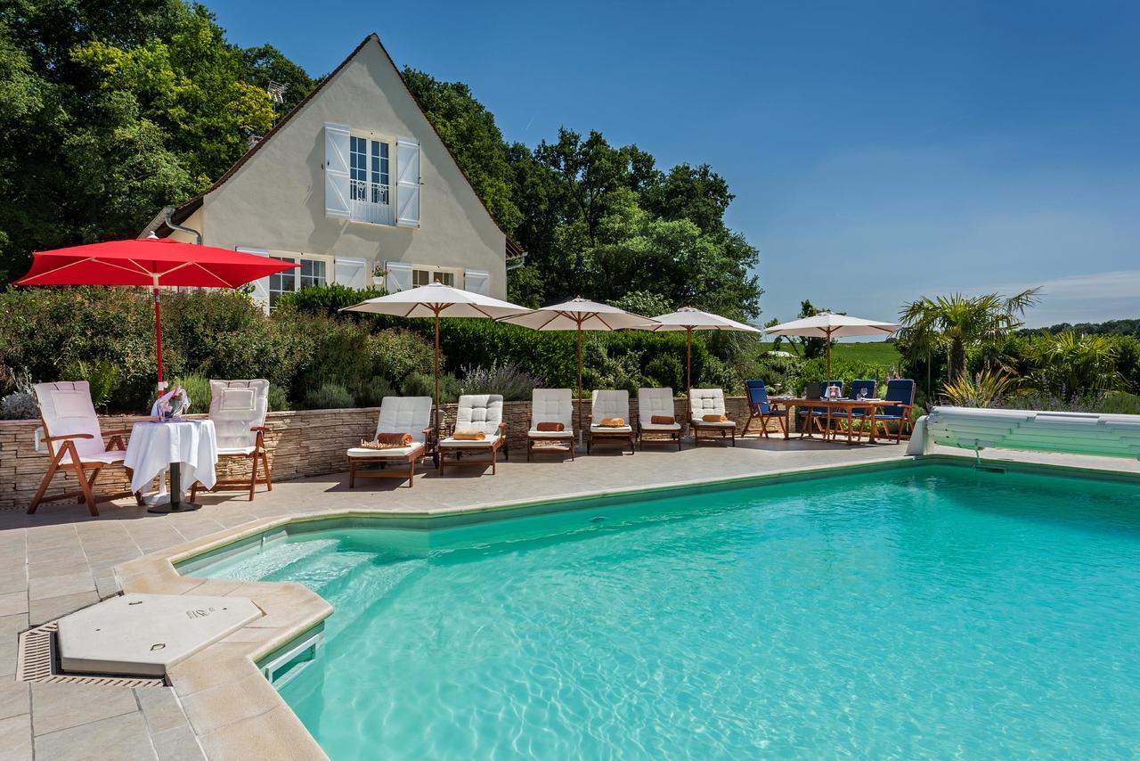 Bed and Breakfast Domaine Du Bois Des Anges Germigny-l'Eveque Экстерьер фото